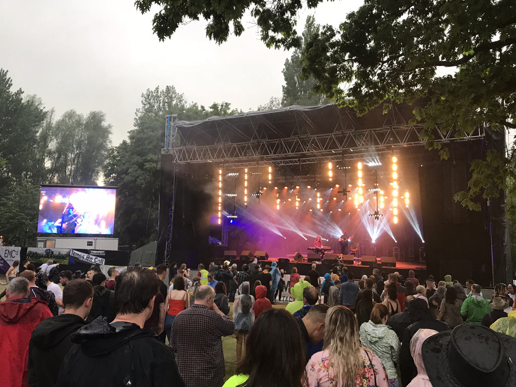 Playing a Festival
